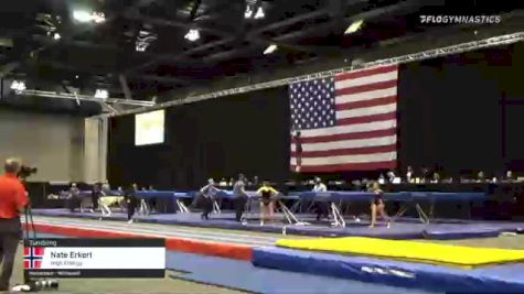 Nate Erkert - Tumbling, High Energy - 2021 USA Gymnastics Championships