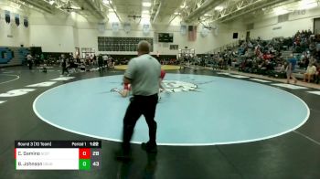 120 lbs Round 3 (10 Team) - Blain Johnson, Douglas vs Christopher Gamino, Scottsbluff