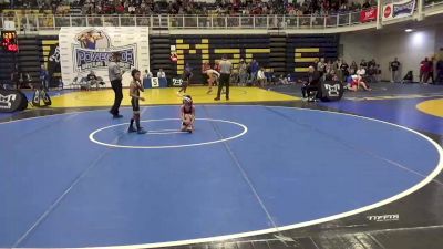 48 lbs Consi Of 16 #2 - Joseph James, All American WC vs Luke Pinkerton, Rising Kingz