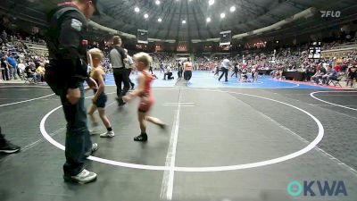 55 lbs 5th Place - Cain Howeth, Barnsdall Youth Wrestling vs Lincoln Sanders, Sallisaw Takedown Club