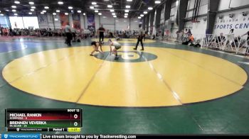 76 lbs Rd# 6- 9:00am Saturday Final Pool - Brennen Veverka, PA Silver vs Michael Rankin, Scorpions