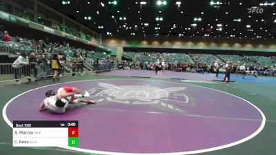 120 lbs Consi Of 16 #2 - Aulani Macias, Nampa vs Cade Ross, Billings Skyview