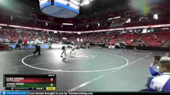 D1-113 lbs Cons. Round 1 - Luke Kamish, New Richmond vs Ayden Woda, Oak Creek