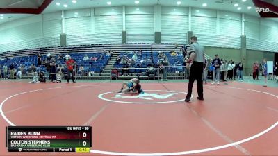 58 lbs Cons. Round 1 - Colton Stephens, Bad Karma Wrestling Club vs Raiden Bunn, Victory Wrestling-Central WA