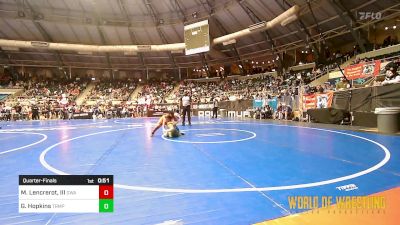 Quarterfinal - Michael Lencrerot, III, The Glasgow Wrestling Academy vs GRAISYN Hopkins, Triumph Wrestling Club