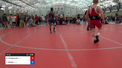 61 kg Consi Of 8 #1 - Steve Polakowski, Minnesota Storm vs Tyshawn White, Clarion RTC