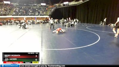 125 lbs Cons. Round 2 - Brody McGrath, Iowa vs Joel Hacker, Iowa