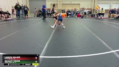 60 lbs Round 5 (8 Team) - Landon Walker, Glasgow WA vs Bradley Crowe, Soddy Daisy WA