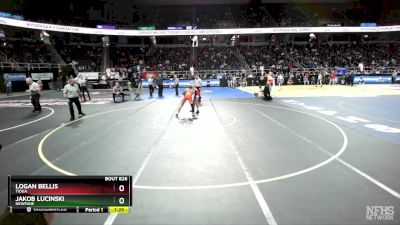 II-102 lbs Semifinal - Jakob Lucinski, Newfane vs Logan Bellis, Tioga