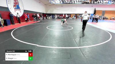 113 lbs Round Of 32 - Preston Montague, Paramus Catholic vs Dylan Biegel, Pascack Valley