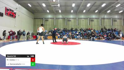 197 lbs Round Of 32 - Mario Valdez, Mt Whitney vs Jace Demacabalin, Robert F Kennedy