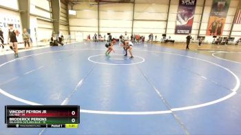 96 lbs Rd# 5- 3:45pm Friday Final Pool - Broderick Perkins, Oklahoma Outlaws Blue vs Vincent Peyron Jr, Cali Red