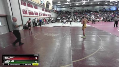 138 lbs Cons. Round 6 - Lucas Lee, Payson vs Riley Belt, Durango