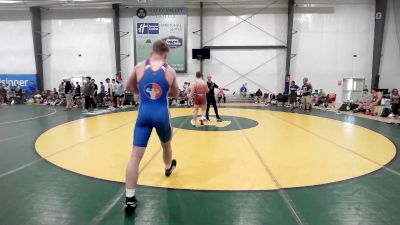 83 kg Rr Rnd 3 - Landon Hartman, Bad Karma vs Trey Myers, Michigan Grapplers