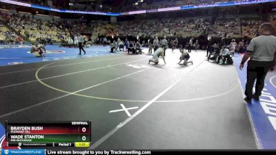 190 Class 2 lbs Semifinal - Brayden Bush, Pleasant Hill vs Wade Stanton, Mid-Buchanan