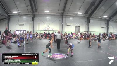 55/58 Round 2 - Aleysha Mendez, Reverence Wrestling Club vs Maliah Pryor, RPA Wrestling