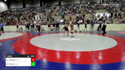 150 lbs Consolation - Quentin Hausler, Heard County USA Takedown vs Bradley Parris, Dendy Trained Wrestling