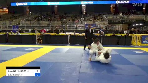 JESSICA ANNE KLINGER vs ERIKA L. ISSLER 2024 Pan Jiu Jitsu IBJJF Championship