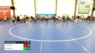 116 lbs Quarterfinal - Elijah Scriven, Bad Karma vs Dominic Deputy, Meatballs