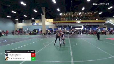 123 lbs Round Of 16 - Bella Devoto, Santa Rosa JC (W) vs Asia Ronan-Johnson, Florida A&M (W)