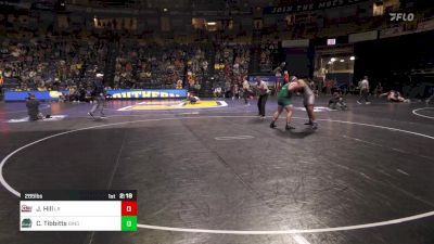 285 lbs Round Of 32 - Josiah Hill, Little Rock vs Charlie Tibbitts, Binghamton