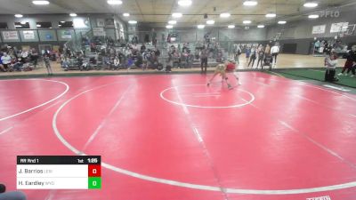 123 lbs Rr Rnd 1 - Junior Barrios, Lexington vs Hayden Eardley, Wyoming Unattached