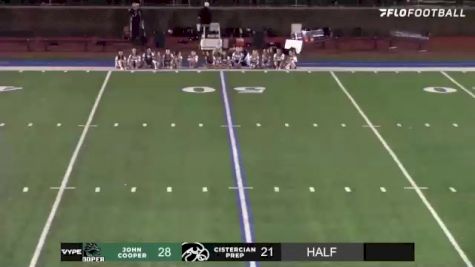 Replay: SPC 3A Football Championships - 2021 Cooper vs Cistercian | Nov 6 @ 7 PM