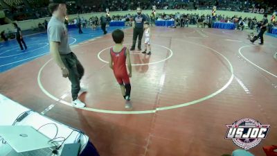 46 lbs Final - Ashe Padilla, New Mexico vs Axel Ramirez, Smith Wrestling Academy