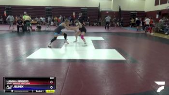 J-1 lbs Rr1 - Hannah Rogers, Sebolt Womens Wrestling vs Ally Jelinek, LMWC