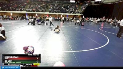 82 lbs Cons. Round 3 - Kaleb Brown, Iowa vs Bo Link, Moen Wrestling Academy