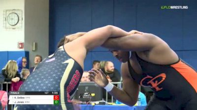 285 lbs Final - Kawaun DeBoe, Erie Prep vs Josiah Jones, Bishop McCort