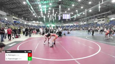 109 lbs Round Of 16 - Andrew Pedregon, Svwc vs Cael Floerchinger, Great Falls Bison