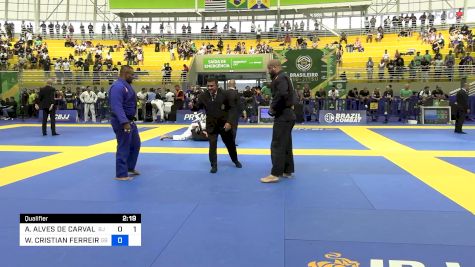 ALEXANDRE ALVES DE CARVALHO vs WESLEY CRISTIAN FERREIRA DA SILV 2024 Brasileiro Jiu-Jitsu IBJJF