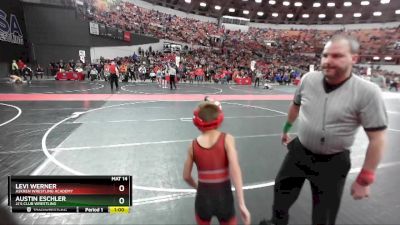 78 lbs Cons. Round 4 - Austin Eschler, JJ`s Club Wrestling vs Levi Werner, Askren Wrestling Academy