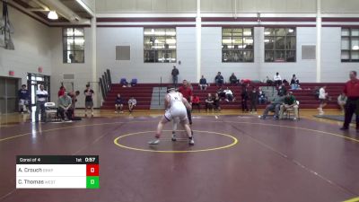 190 lbs Consi Of 4 - Andrew Crouch, Berkeley Prep vs Cooper Thomas, The Westminster School