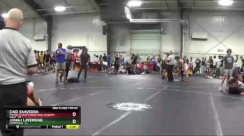 132 lbs Finals (8 Team) - Caid Saavedra, Palmetto State Wrestling Academy Gold vs Jonah Lavendar, Compound