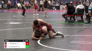 197 lbs Round Of 16 - Jacob Cardenas, Cornell vs Alex Whitworth, Harvard