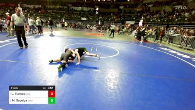 75 lbs Final - Luci Tiankee, Bitetto Trained Wrestling vs Madison Sepelya, Nhwc