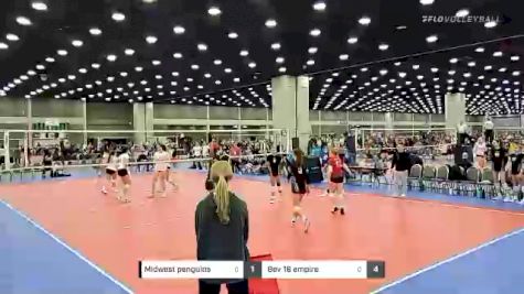 Midwest penguins vs Bev 18 empire - 2022 JVA World Challenge presented by Nike - Expo Only