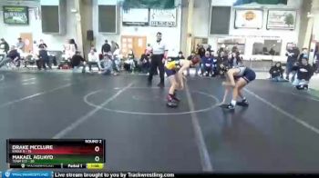 96 lbs Round 2 (4 Team) - Makael Aguayo, Team 922 vs Drake McClure, Eagle X
