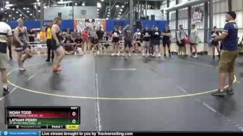 Semis & 1st Wrestleback (8 Team) - Noah Todd, Elite Athletic Club DZ vs Latham Perry, Attrition Wrestling