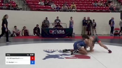 61 kg Rnd Of 32 - Gabe Whisenhunt, Beaver Dam Wrestling Regional Training Center vs Cesar Avelar, Grindhouse Wrestling Club