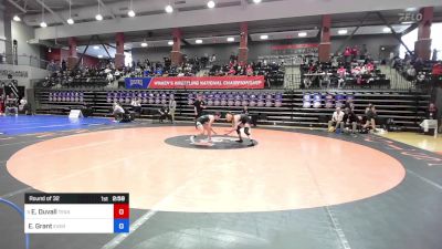 130 lbs Round Of 32 - Elizabeth Duvall, Texas Wesleyan vs Erica Grant, Evergreen (Wash.)