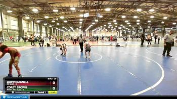 76 lbs Rd# 10- 4:00pm Saturday Final Pool - Quinn Bagnell, PA Blue vs Corey Brown, Maryland Gold
