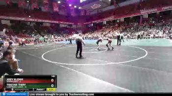 145 lbs D2/d3 - Semi-finals (sat 10:00am.) - Joey Klemm, Winneconne vs Tristan Thiry, Luxemburg-Casco