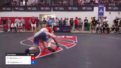 92 kg Consolation - Evan Bockman, Brunson UVRTC vs Martin Cosgrove, Pennsylvania RTC