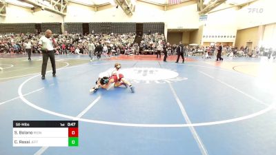 58-M lbs Round Of 16 - Sergio Bolano, RedNose Wrestling School vs Carmine Rossi, Jefferson Township