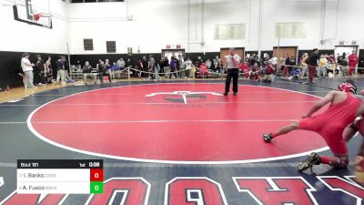 120 lbs Consi Of 8 #1 - Logan Banks, Conard vs Anthony Fusco, New Britain