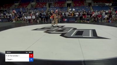 182 lbs Quarters - Franklin Ordonez-Fernandez, Florida vs Isaiah Twait, Idaho