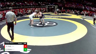 D3-215 lbs Champ. Round 1 - Sam Tuck, Legacy Christian vs Cass Chiesa, Delta